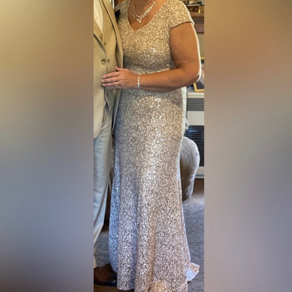 Beautiful, David’s Bridal, Champagne color Dress, Women’s size 12.